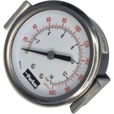 Manômetro PARKER 14bar 200lbf/in2