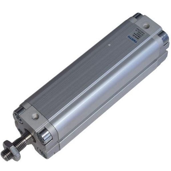 diâmetro 25mm, curso 80mm, dupla ação, rosca externa, camisa alumínio, vedações PU