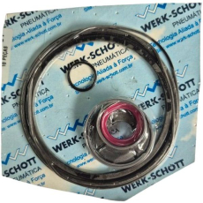 Kit de reparo WERK SCHOTT K-100-61 para cilindro pneumático Série CWP Kit de reparo WERK SCHOTT K-100-61 para cilindro pneumático Série CWP