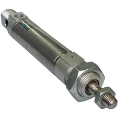 Características

- Diâmetro: 25mm

- Curso: 50mm

- Funcionamento: dupla ação

- Amortecimento elástico dos dois lados

- Detecção de posição

- Norma: ISO 6432

- Pressão de trabalho: 1,2~10 bar

- Temperatura do meio ambiente: -20oC~80oC

Construção

- Haste: aço inoxidável

- Cabeçote dianteiro: liga de alumínio anodizado incolor

- Camisa: aço inoxidável

- Cabeçote traseiro: liga de alumínio anodizado incolor

- Vedações: NBR, TPE-U (PU)

ESNU2550PA

cilindro padronizado, cilindro normalizado, cilindro iso, cilindro para ar, pistão pneumático
