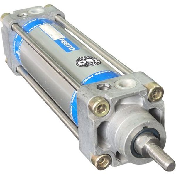 diâmetro 63mm, curso 150mm, dupla ação, amortecimento ajustável nas duas extremidades, detecção de posição, normalizado, pressão máxima 10bar, com tirantes