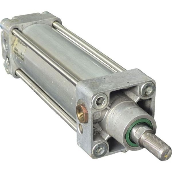 diâmetro 63mm, curso 140mm, dupla ação, amortecimento ajustável nas duas extremidades, detecção de posição, normalizado, pressão máxima 10bar, com tirantes