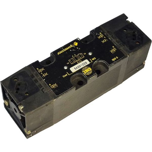 5 vias, 3 posições, fixação por placa