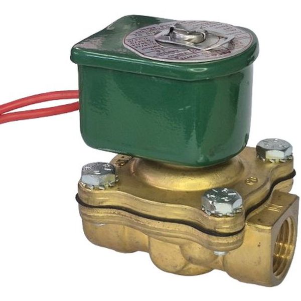 conexão rosca 1/2, orifício 16mm, 2 vias, 2 posições, tensão 220V / potência 6W, fluidos ar / gás inerte / água / óleo leve