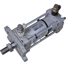 Série CA2Cilindros mais levesCom êmbolo magnético (D)Montagem básica (B)Diâmetro: 50mmCurso: 75mmDupla açãoFluido: ar comprimidoPressão máxima de operação: 1.0MPaTemperatura ambiente e de fluido: -10 a 70oC (êmbolo magnético: -10 a 60oC)Lubrificação: não é necessáriaCDA2F5040cilindro com tirantes, cilindro tirantado, pistão tirantado, pistão pneumático, atuador pneumático