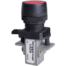 Válvula pneumática botão vermelho 1320 - PROAR