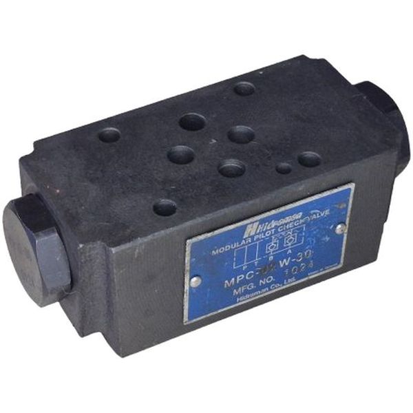 válvula hidráulica, válvula versão modular, meio óleo hidráulico, hidráulica industrial