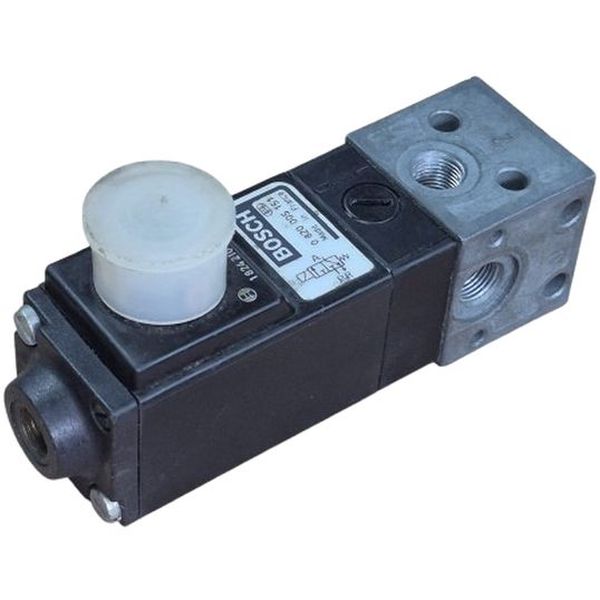 3 portas / 2 posições, atuador solenóide, retorno mola, bobina 1824210246 24V 50/60Hz