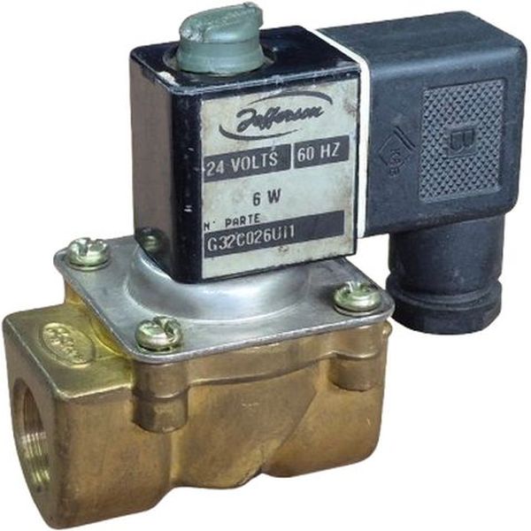 bobina 24 volts 60Hz 6W, material do corpo latão