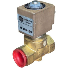 válvula pneumática, válvula para ar comprimido, válvula para gás, válvula com duas vias, válvula com bobina, válvula para automação industrial, válvula com abertura e fechamento controlados eletricamente
