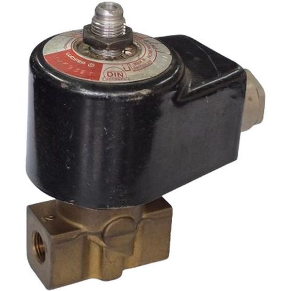 2/2 vias, DN25, bobina 220V 60Hz 19W IP44, 30bar, material do corpo latão