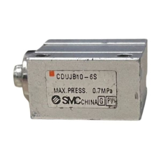 Mini cilindro pneumático compacto CDUJB10-6S - SMC Mini cilindro pneumático compacto CDUJB10-6S - SMC