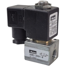 válvula pneumática, válvula para ar comprimido, válvula para gás, válvula com duas vias, válvula com bobina, válvula para automação industrial, válvula com abertura e fechamento controlados eletricamente
