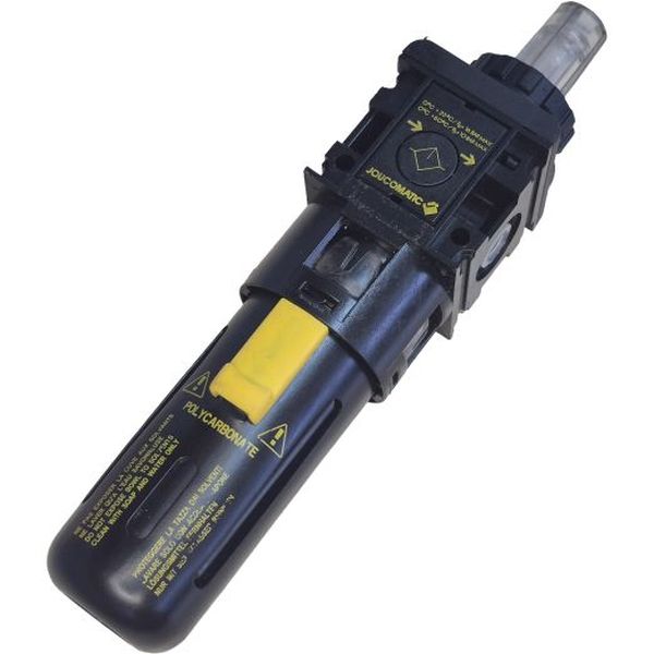 conexão 1/8, copo de policarbonato com proteção