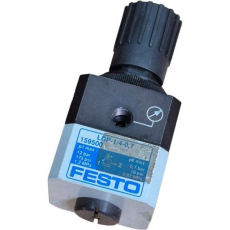 Regulador de pressão de precisão LRP-1/4-0,7 159500 - FESTO seminovo Regulador de pressão de precisão LRP-1/4-0,7 159500 - FESTO seminovo