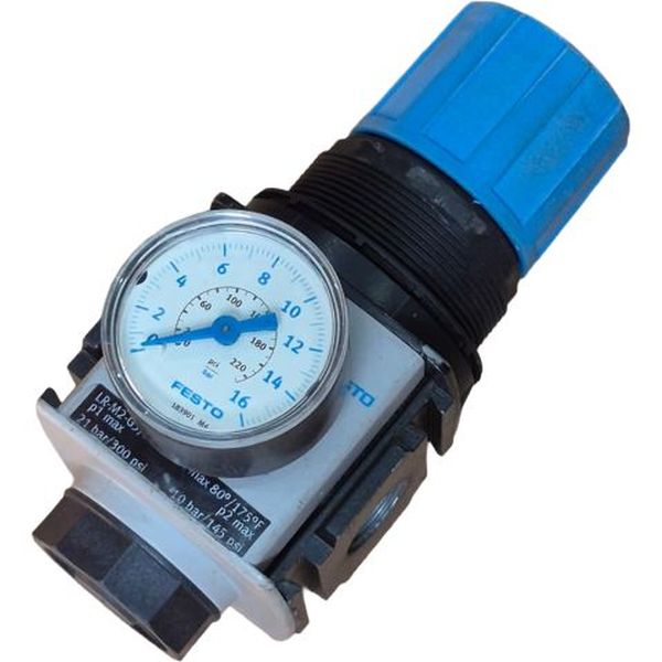 Série M, tamanho 2, conexão G3/8, acionamento manopla com trava, temperatura -10~80oC, meio ar comprimido, corpo zinco fundido, vedações NBR