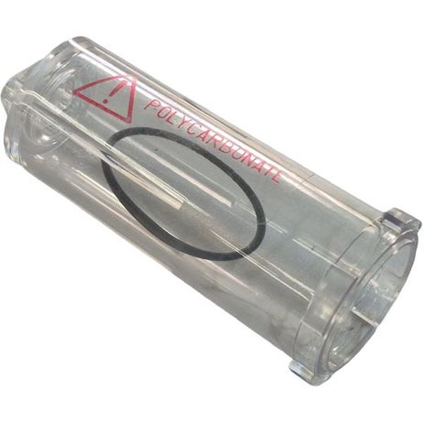 recipiente de plástico transparente para filtro C4 Básico