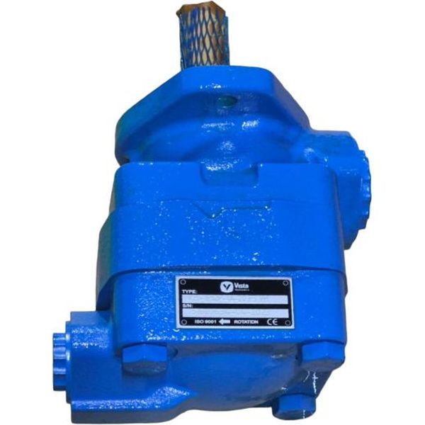 vedações em viton, instalação flange com 2 furos, conexão entrada 1,25NPT, 93,60l/min (6), conexão saída 3/4NPT, rotação esquerda