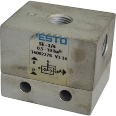 Características

- Conexão: G1/4

- Tipo de fixação: para montagem em painéis

- Meio: ar comprimido filtrado com ou sem lubrificação

- Pressão de trabalho máxima: 10 bar

- Intervalo de temperatura: -20oC~75oC

Construção

- Corpo: alumínio 

- Vedações: borracha nitrílica

Utilização: para aumentar a velocidade da haste do cilindro

SE14

válvula para ar comprimido, válvula pneumática, válvula para aumentar a velocidade
