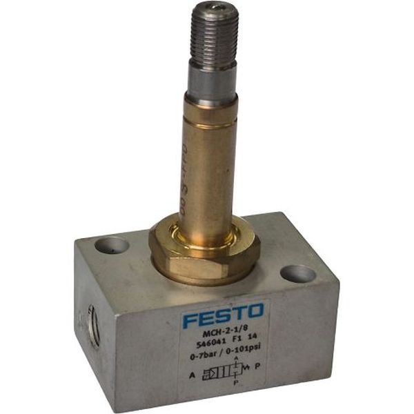 2/2 vias, acionamento solenóide / retorno mola, pressão de trabalho 0~7bar