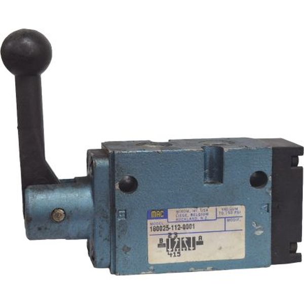 5/2 vias, rosca 1/4, acionamento alavanca, pressão de 150psi