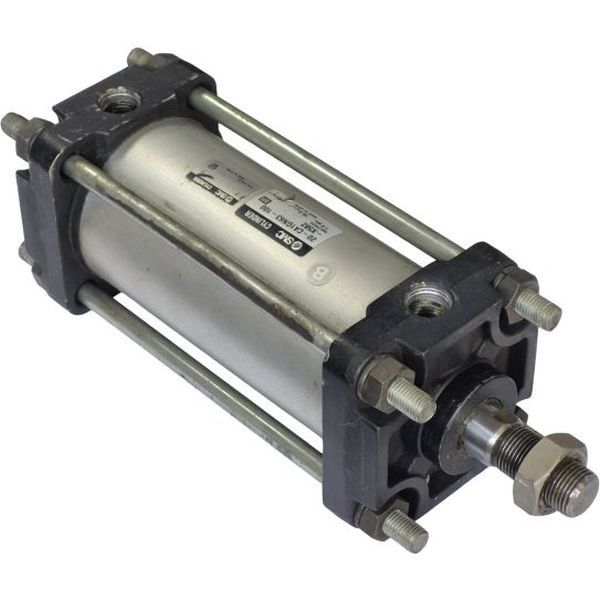 diâmetro 63mm, curso 100mm, com tirantes, pressão máxima 145psi