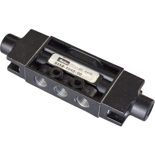 5/2 vias, conexão rosca 1/4, atuador duplo piloto, fluidos ar comprimido / gases inertes, corpo alumínio, vedações NBR e poliuretano