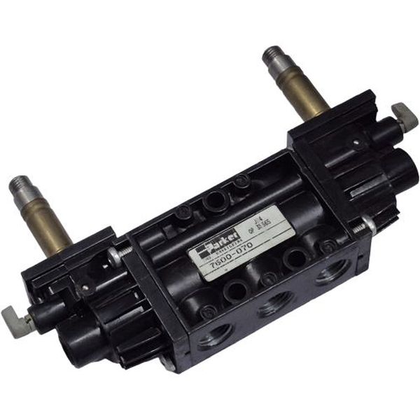 5vias, conexão 1/4, duplo solenóide, pressão máxima 10bar, fluido ar comprimido