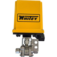Atuador rotativo pneumático MS-142AC com válvula SS-62TS6-42AC - WHITEY