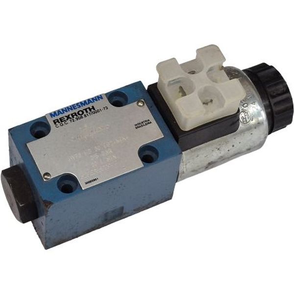 4/2 vias, tamanho 6, centro HB, simples solenóide, 24V, pressão máxima 315bar, vazão 80l/min