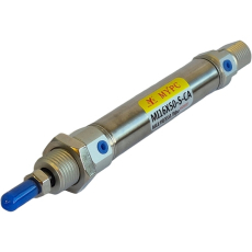 cilindro mini, cilindro iso, cilindro pequeno, cilindro redondo, atuador linear, atuador pneumático, pistão, pistão pneumático, pistão para automação industrial, cilindro pistão, cilindro para equipamentos pneumáticos