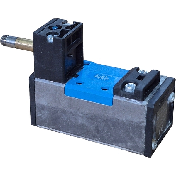 5/2 vias, placa de conexão tamanho 1, acionamento eletropneumático, pressão máxima 8bar, meio ar comprimido, corpo alumínio