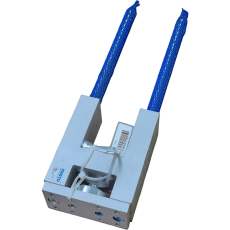 A guia linear é um dispositivo para ser utilizado junto com o cilindro pneumático com a finalidade de evitar o giro da haste dos cilindros pneumáticos, oferecendo maior precisão de movimento, impedindo a flexão da haste.

Diâmetro do cilindro:40mm

Curso: 25mm
