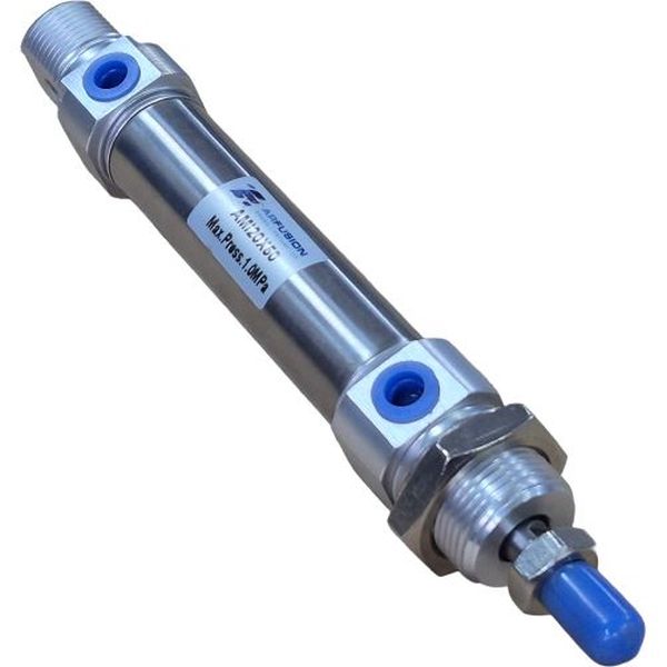 diâmetro 20mm, curso 50mm, pressão máxima 1MPa