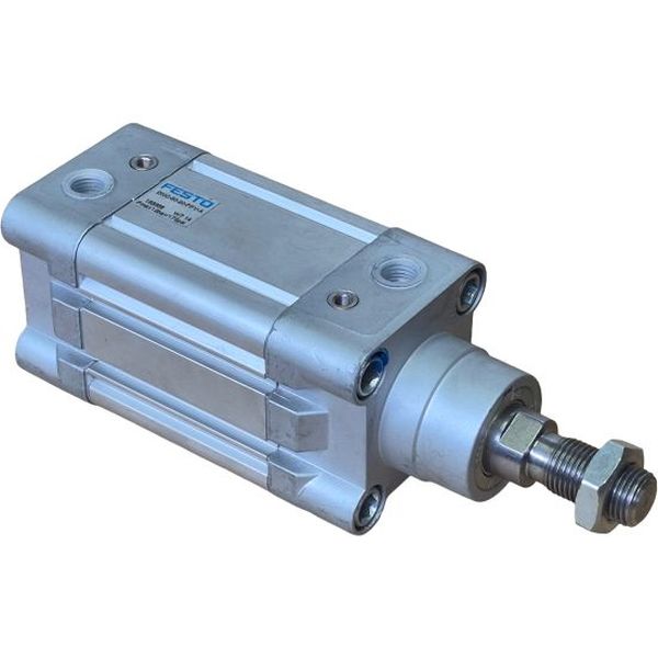 diâmetro 50mm, curso 20mm, dupla ação, amortecimento pneumático regulável de fim de curso, detecção de posição, ISO 15552, ranhura para sensor
