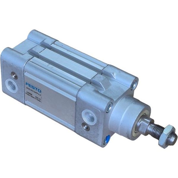 diâmetro 40mm, curso 13mm, dupla ação, amortecimento pneumático regulável de fim de curso, detecção de posição, ISO 15552, ranhura para sensor