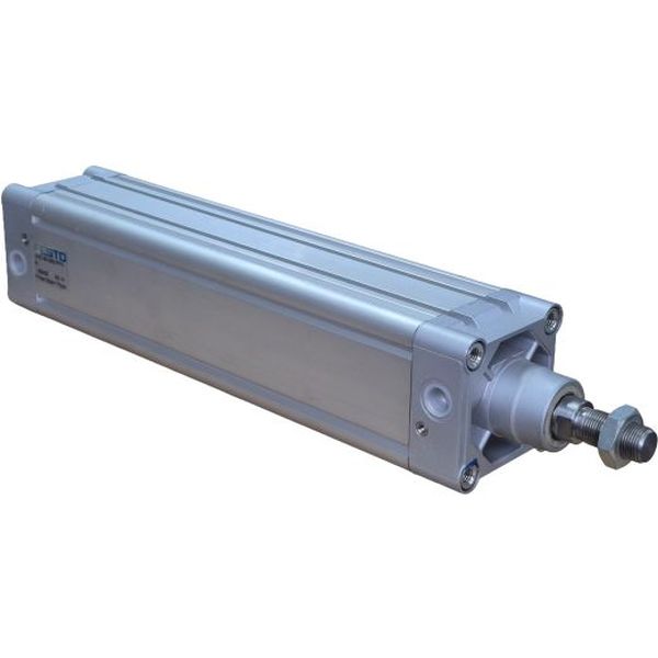 diâmetro 80mm, curso 290mm, dupla ação, amortecimento pneumático regulável de fim de curso, detecção de posição, ISO 15552, ranhura para sensor