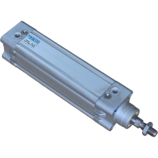 Características

- Diâmetro: 32mm

- Curso: 90mm

- Funcionamento: dupla ação

- Amortecimento pneumático regulável de fim de curso

- Detecção de posição

- Norma: ISO 15552

- Ranhura para sensor

- Pressão de trabalho: 0,6~12 bar

- Temperatura do meio ambiente: -20oC~80oC

Construção

- Camisa: alumínio anodizado

- Vedações: TPE-U (PU)
