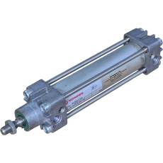 pistão com tirantes, pistão tirantado, cilindro pistão, pistão pneumático, pistão para ar comprimido, pistão para aplicações em pneumática, automação industrial, pistão padronizado, pistão normalizado
