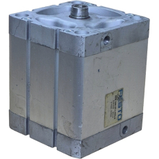 - Diâmetro: 100mm

- Curso: 67mm

- Funcionamento: dupla ação

- Rosca interna

- Amortecimento pneumático auto-ajustável de fim de curso

- Detecção da posição

- Norma: ISO 21287

- Pressão de trabalho máxima: 10 bar

- Temperatura do meio ambiente: -20oC~80oC

- Camisa: liga de alumínio anodizado incolor

- Vedações: TPE-U (PU)

 
