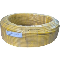 Tubo PU 8,0X5,5mm 100 mt amarelo - TRATUS