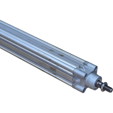 Cilindro pneumático DNC-32-500-PPV-A 163316 32X500 - FESTO seminovo Cilindro pneumático DNC-32-500-PPV-A 163316 32X500 - FESTO seminovo