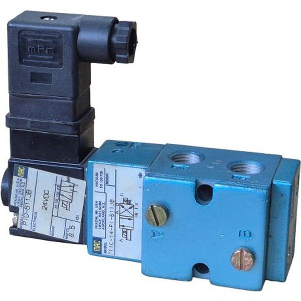 4/2 vias, vácuo até 150psi, bobina PID-611JB 24VDC, 8.5W