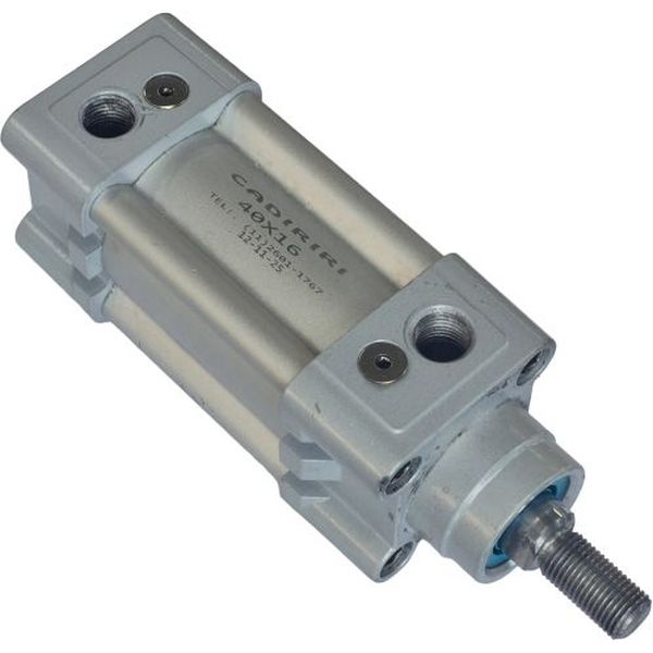 diâmetro 40mm, curso 15mm, fabricação importado, meio de operação ar comprimido