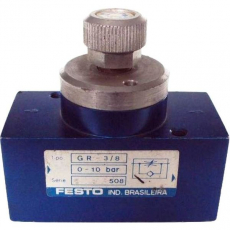 Regulador de fluxo 3/8X3/8 GR-3/8 Regulador de fluxo 3/8X3/8 GR-3/8