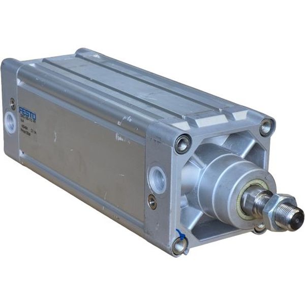 diâmetro 100mm, curso 170mm, dupla ação, amortecimento pneumático regulável de fim de curso, detecção de posição, ISO 15552, ranhura para sensor