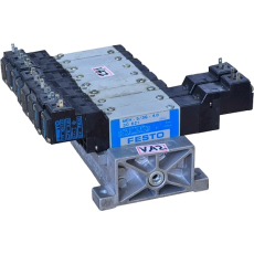 Terminal com válvulas pneumáticas MEH-5/3G-4,0 30621 - FESTO seminova