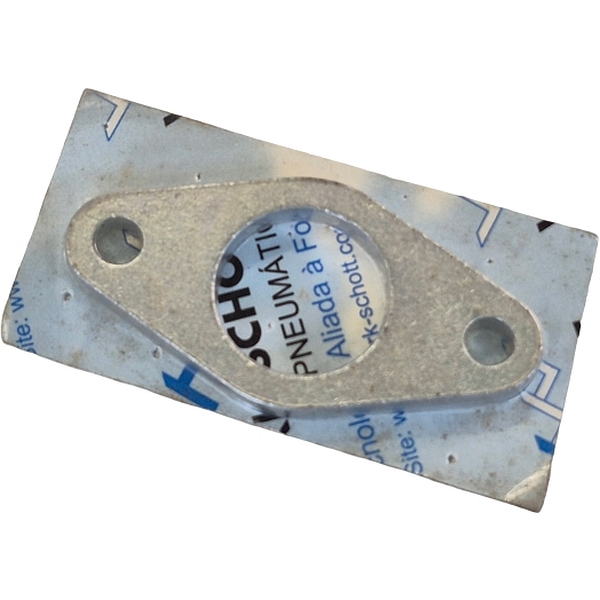 flange para cilindros diâmetro 20mm e 25mm