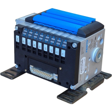 Terminal de válvulas CPV10-VI 18200 e interface elétrica CPV10-GE-MP-8 18255 - FESTO seminovos