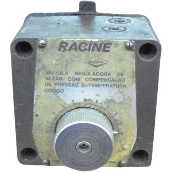 marca: Racine <br />
modelo: OF2DHSL reguladora de vazão com compensação de pressão e temperatura <br />
estado: usada